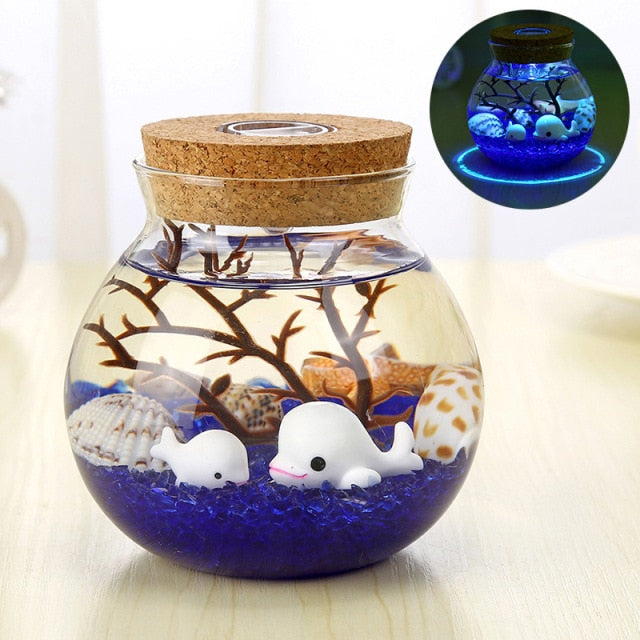 Novelty LED Mini Fish Ocean Night Lamp