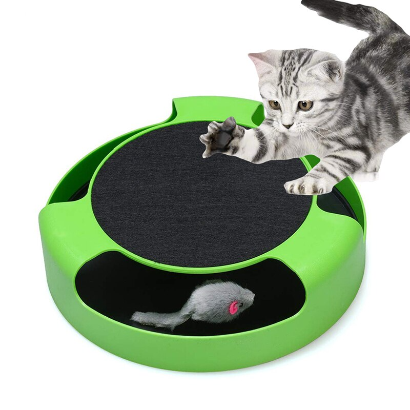 Pet Interactive Mouse Turntable Toy