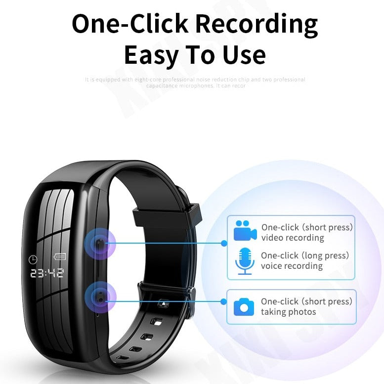 Secret Record Smart Mini Camera Smartwatch