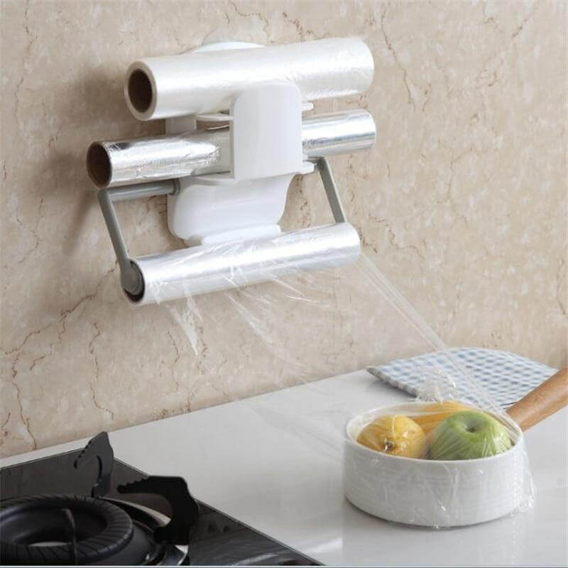 Wall Mounted Paper Film Roll Cutting Holder