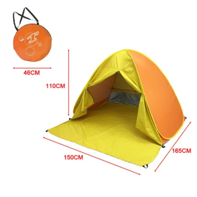 Automatic Pop-Up Ultralight Full Shade Beach Tent