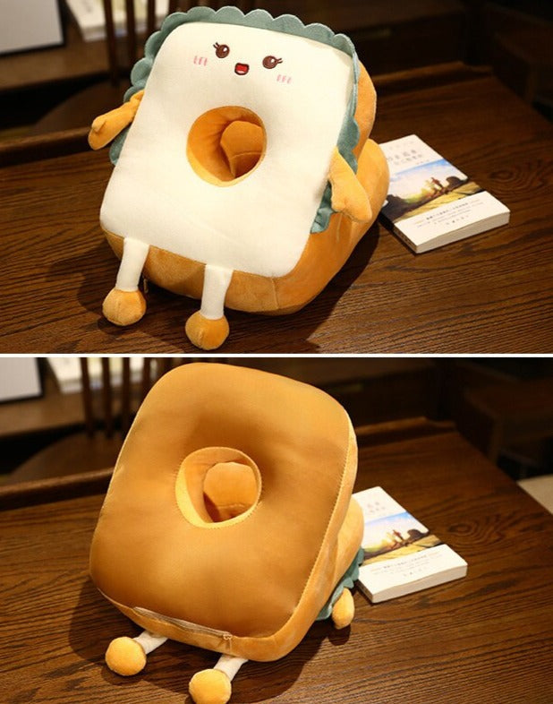 Funny Toast Nap Pillow