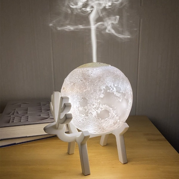 Ultrasonic Moon Creative Air Humidifier Led Lamp