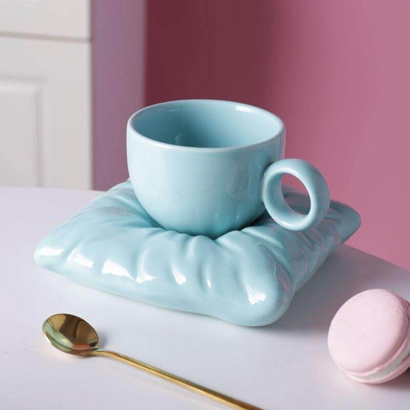 Lazy House Ceramic Coffee Mug Set