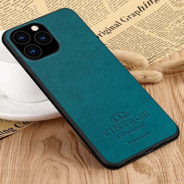 Retro Leather Soft Edge iPhone 11 Case