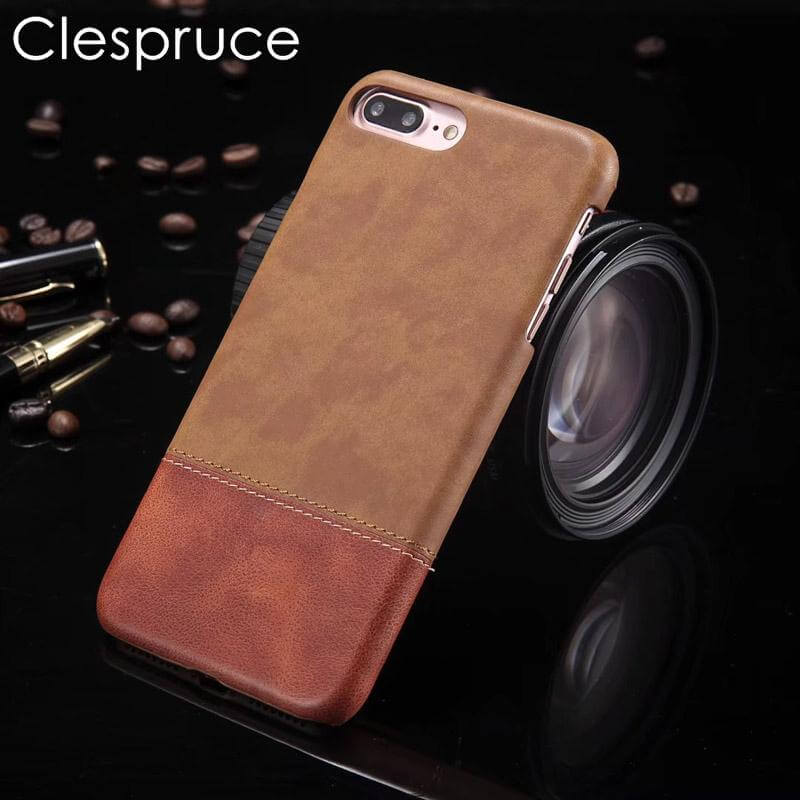 Sport Retro Leather Case Cover For iPhone X and other models