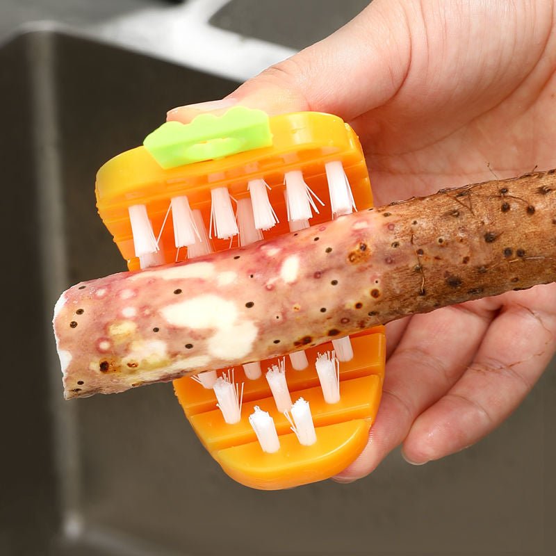 Flexible Vegetable Cleaning Brush