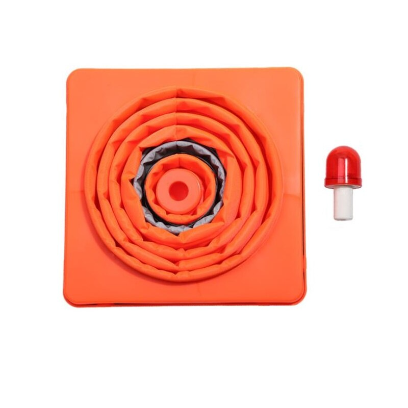 Foldable Reflective Traffic Cone Warning Light