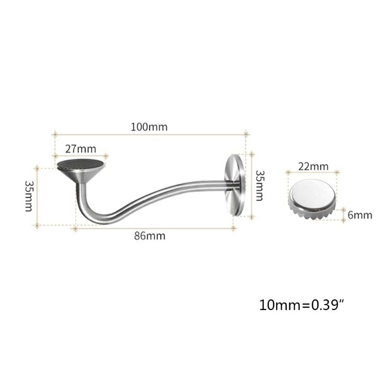 Wall-Mounted  Magnetic Soap Holder Rack