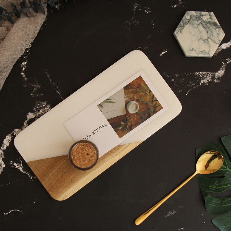 Nordic Simple Marble Serving Tray