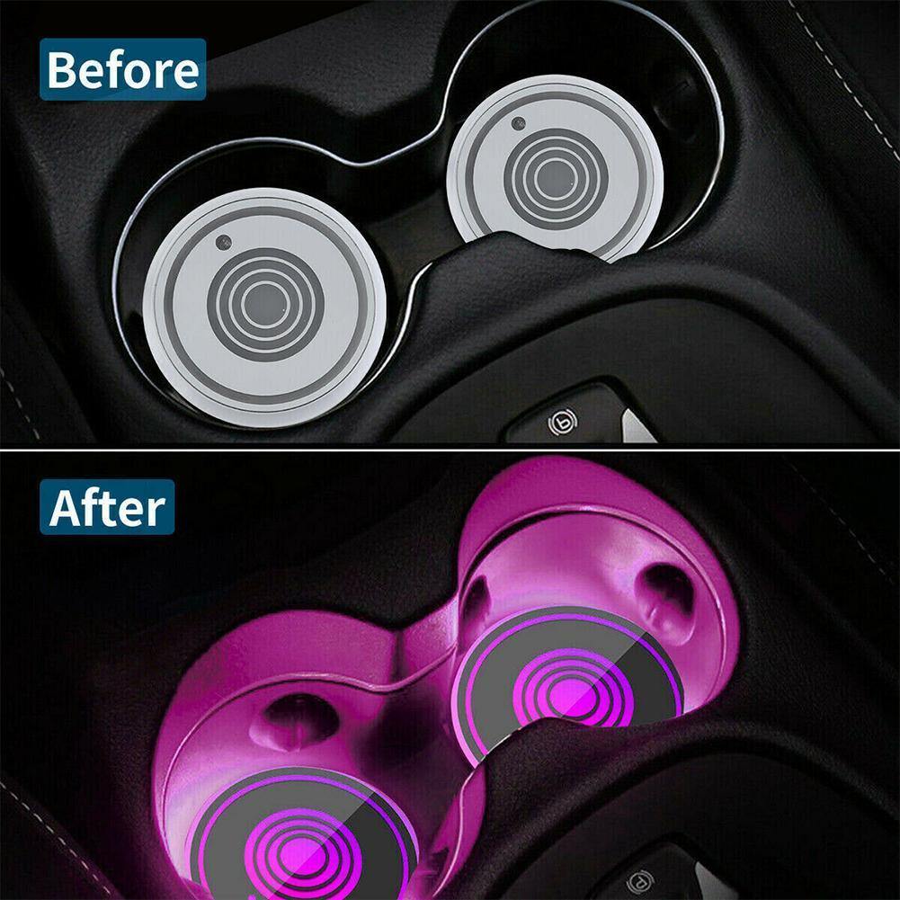 Car LED Cup Holder Coaster