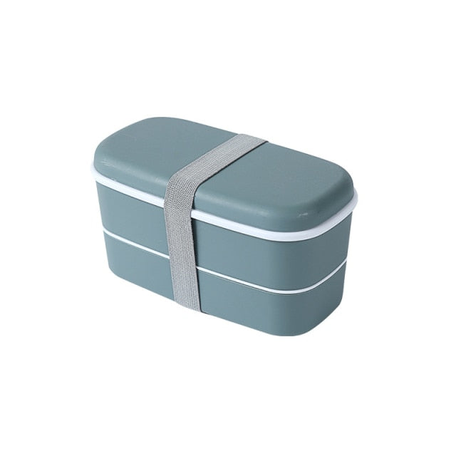 Double-Layer Metal Fresh Keeper Lunch Box