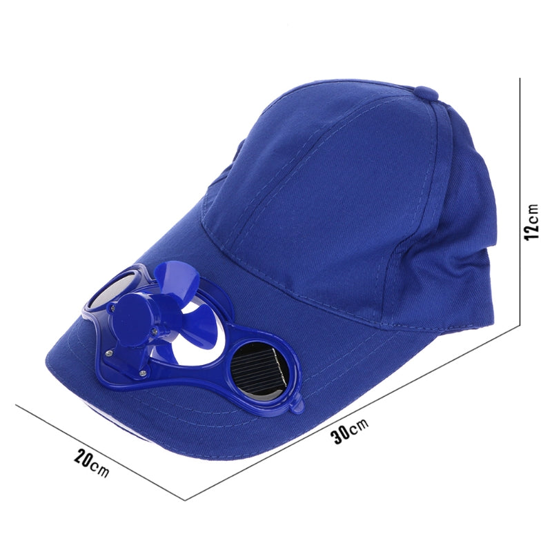 Solar Fan Summer Outdoor Baseball Hat