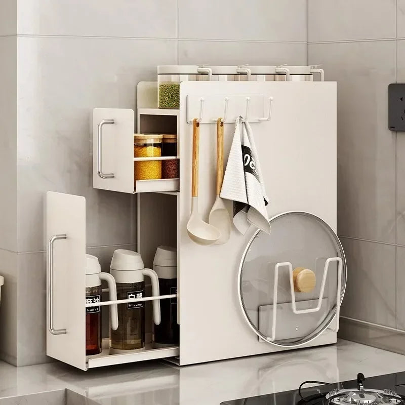 Space-Saving Kitchen Storage Organizer Cabinet