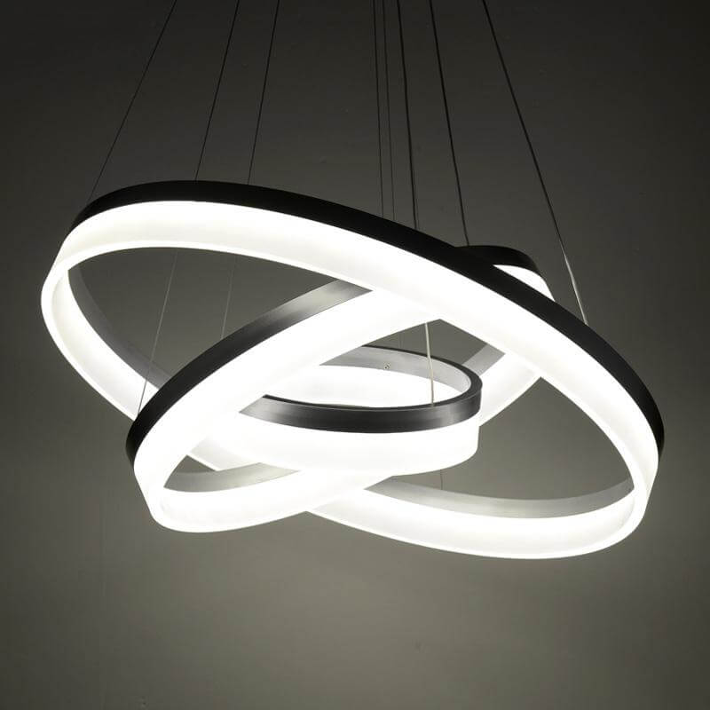 LED Circle Ring Chandelier