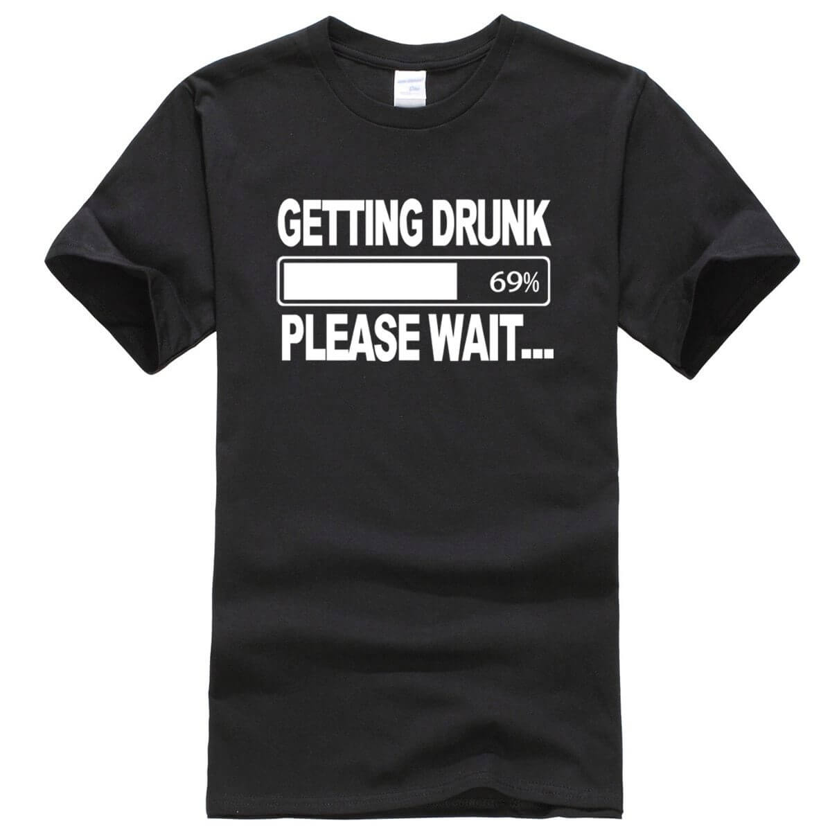 Getting Drunk Funny T-Shirts