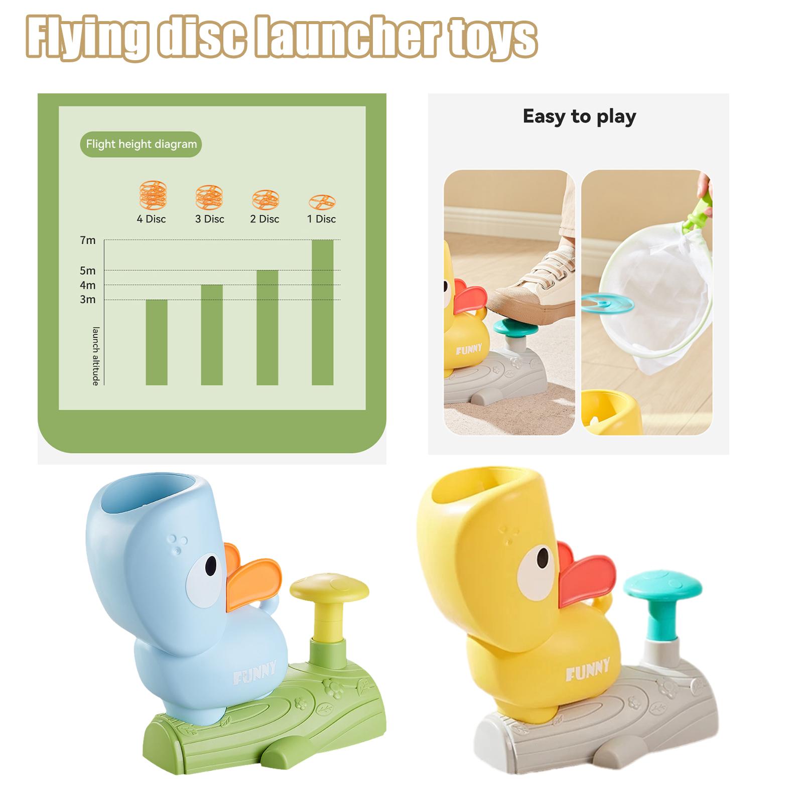 Duck Flying Air Disc Launcher Toy