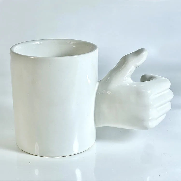 Hand Grip Artistic Mug