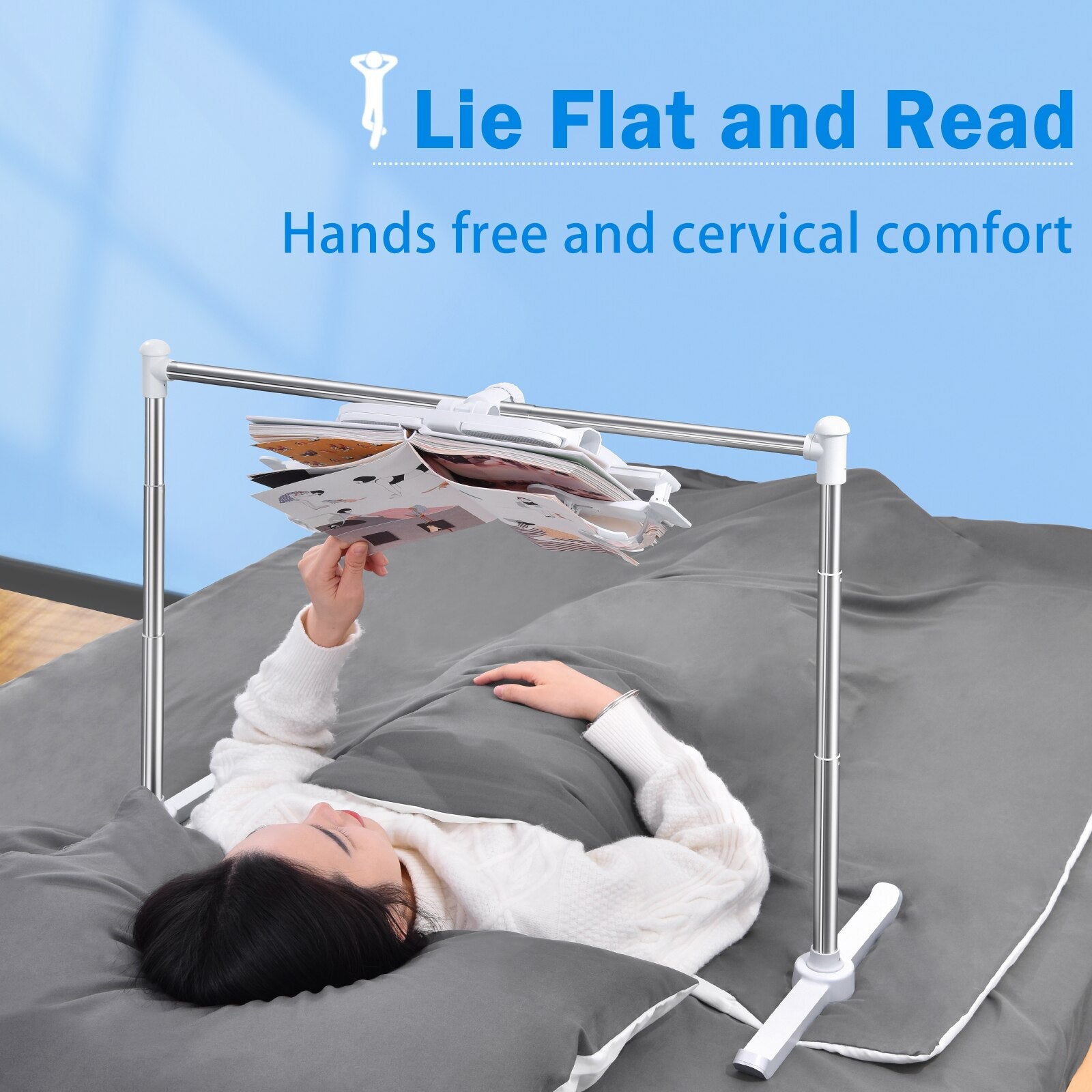 Adjustable Lazy Stand Easy Tablet Book Holder