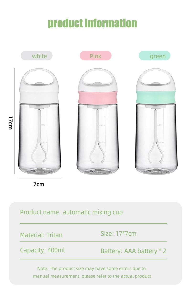 Automatic Stirring Smart Shaker Bottle