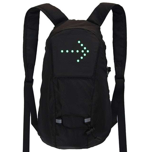 Biker Friendly Wireless Turn Signal Backpack