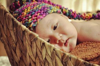 Baby Photography Basket