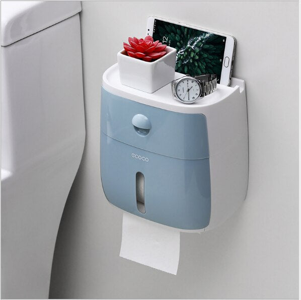 Waterproof Toilet Paper Holder Storage Box