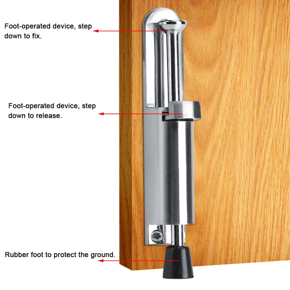 Telescopic Adjustable Heavy Duty Door Stopper