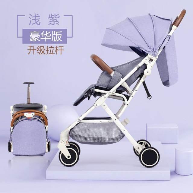 Futuristic Modern Portable Folding Baby Stroller