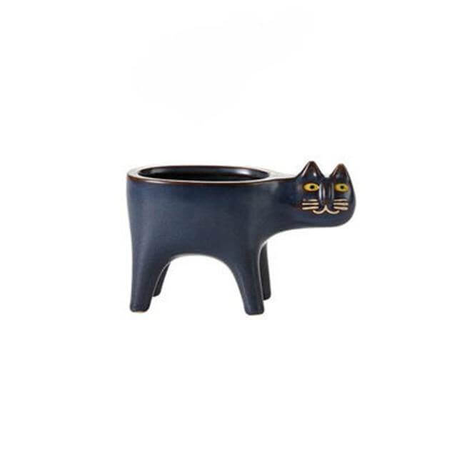 Lovely Ceramic Cat Plant Vase