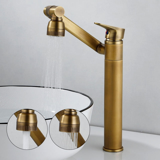 Elegant Luxury Rotating Basin Faucet