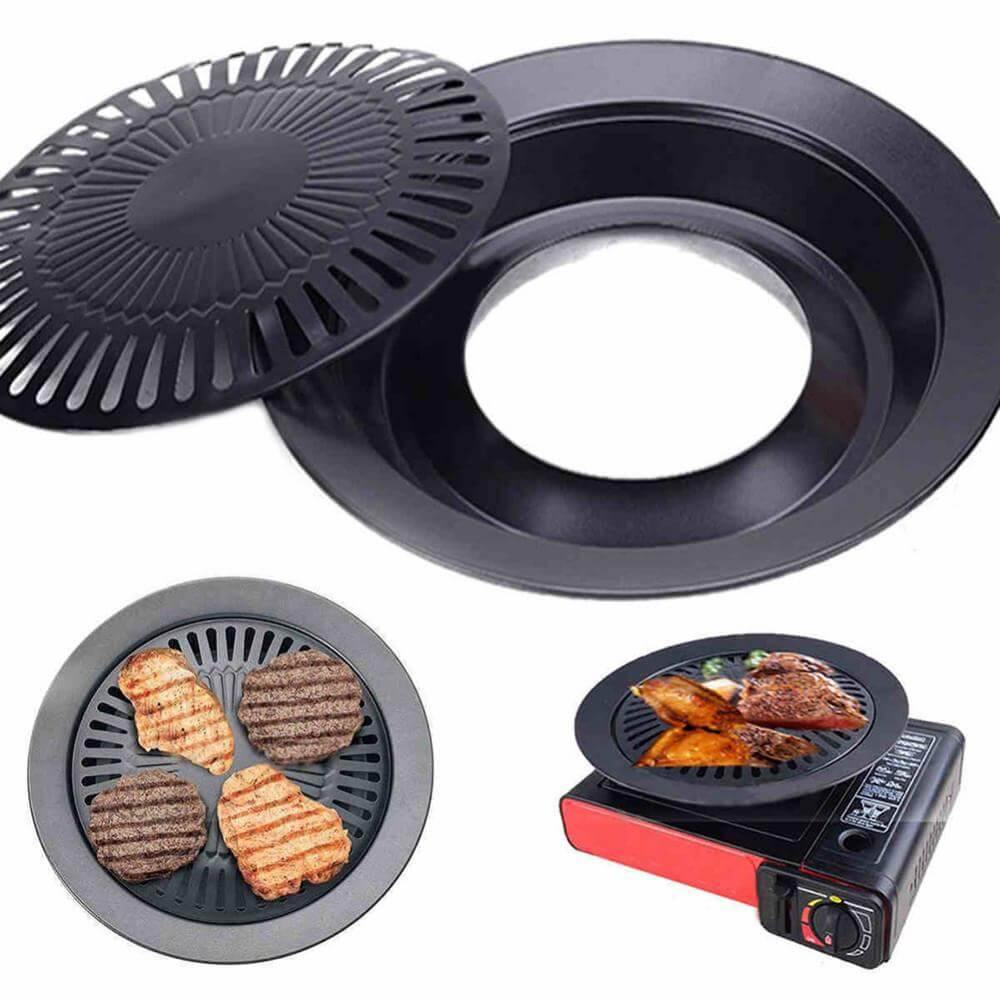 European Outdoor Smokeless Non-Stick Gas Barbecue Grill Tool