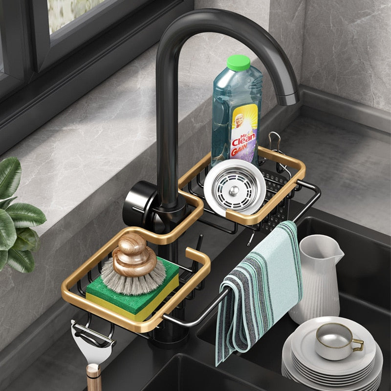 Kitchen Organizer Sink Drain Rack