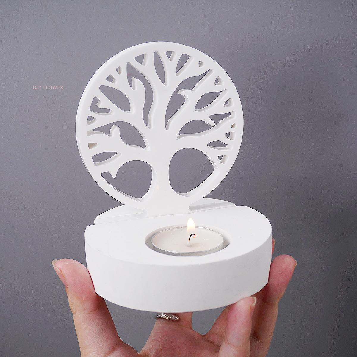 Nature-Inspired Tree of Life Candle Stand