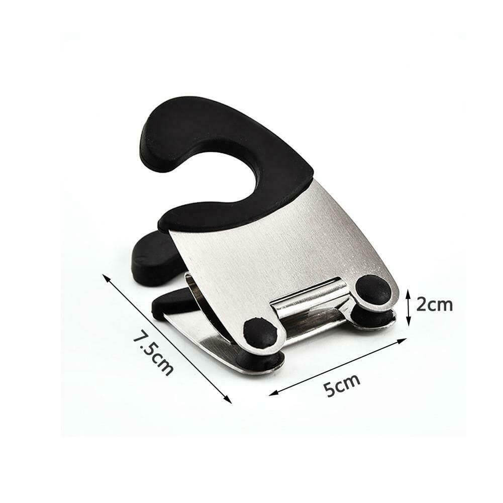 Stainless Steel Pot Side Clip Spoon Holder