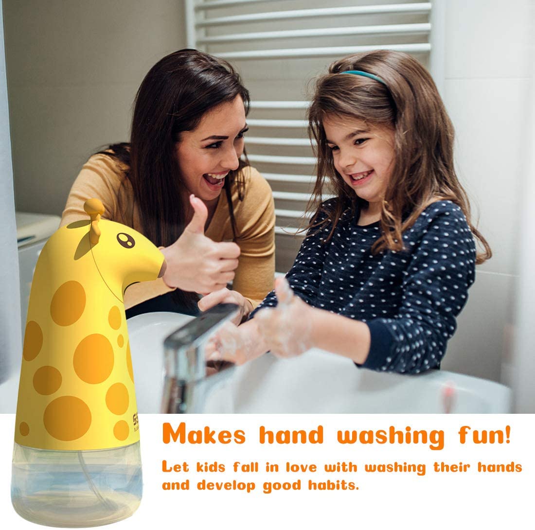 Automatic Cartoon Touch-Free Foam Soap Dispenser