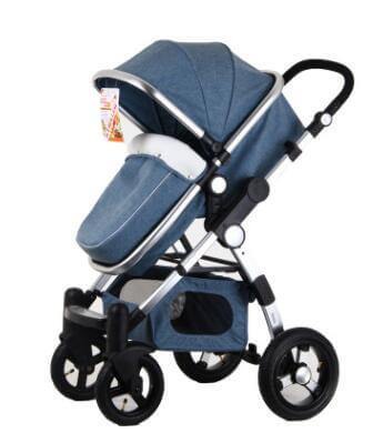 Luxury 3 in 1 Portable Higher Land-scape Carriage Foldable Baby Stroller