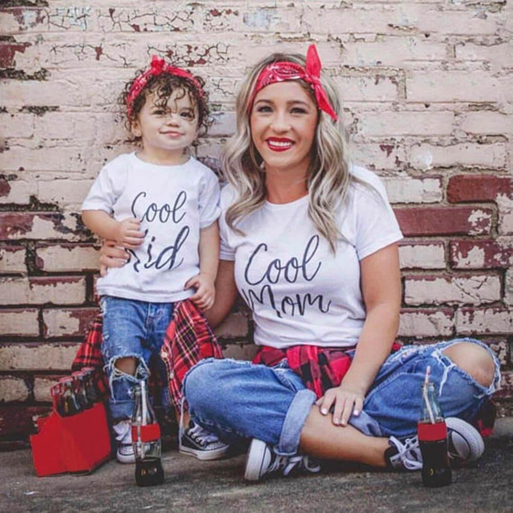 Cool Mommy and Daughter Tshirt