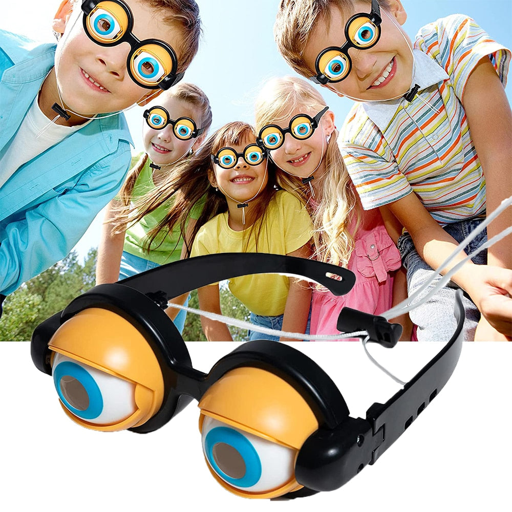 Fun Kids Party Crazy Eyes Glasses