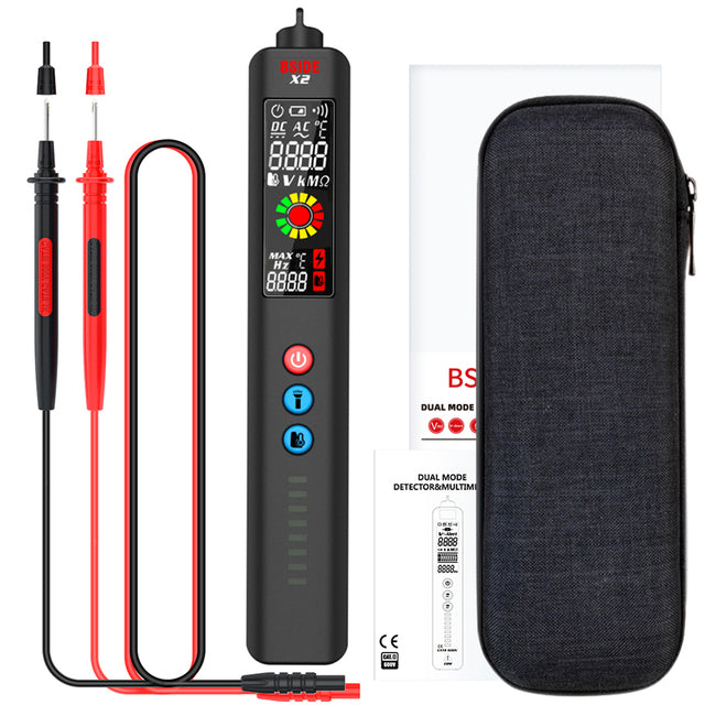 LCD Result Display Voltage Tester Thermometer