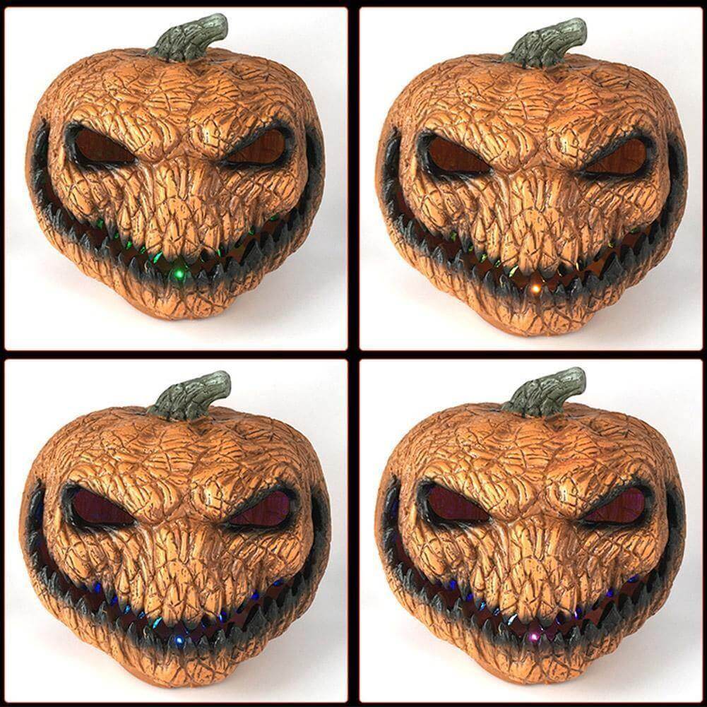 LED Scary Halloween Pumpkin Decoration