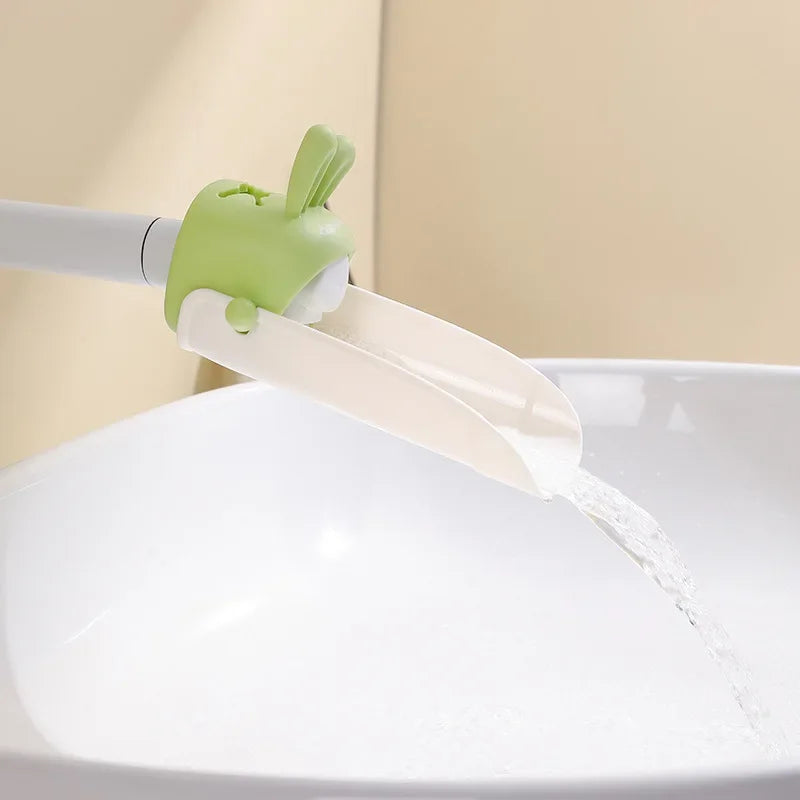 Adorable Bunny Sink Kids Faucet Handle Extender