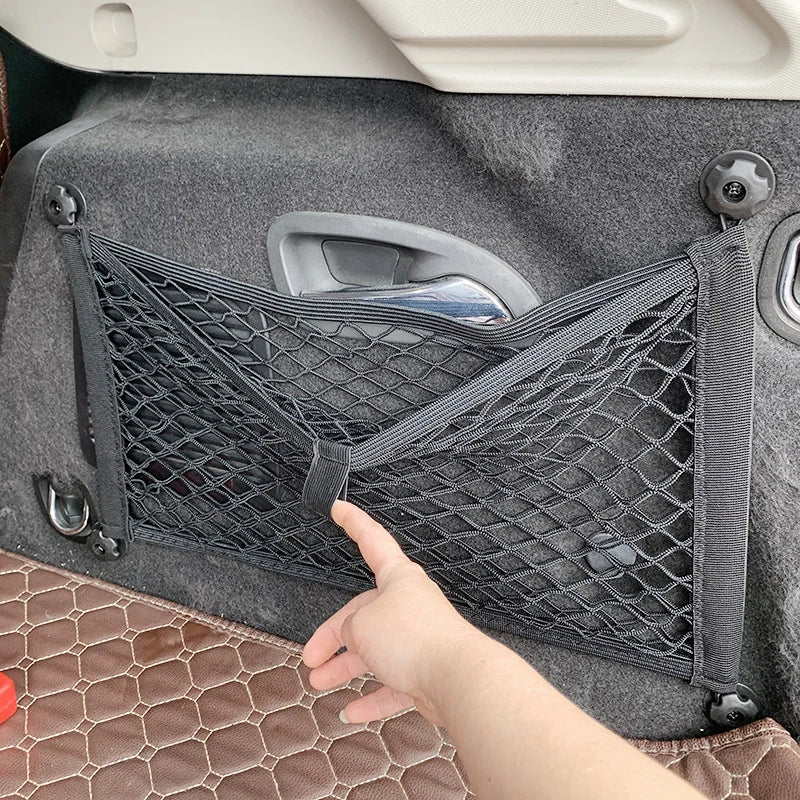 Stretchable Mesh Cargo Net Car Storage Organizer Pocket