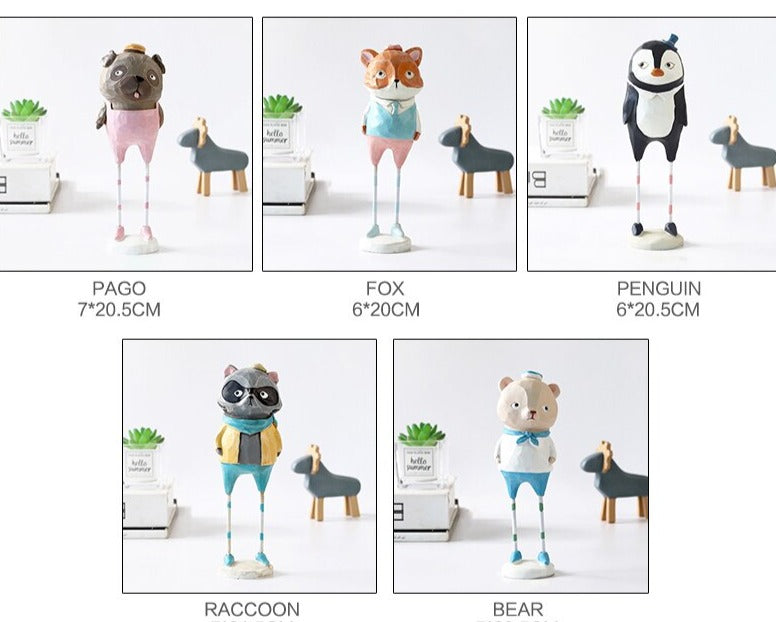 Creative Cute Animal Figurines