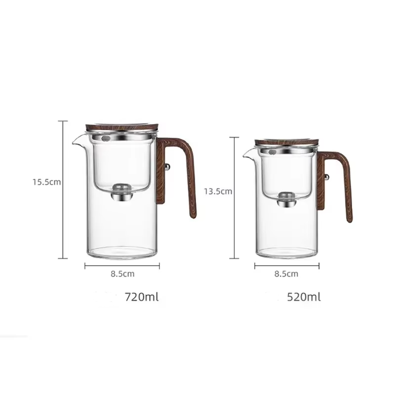 One-Click Magnetic Switch Tea Separation Teapot