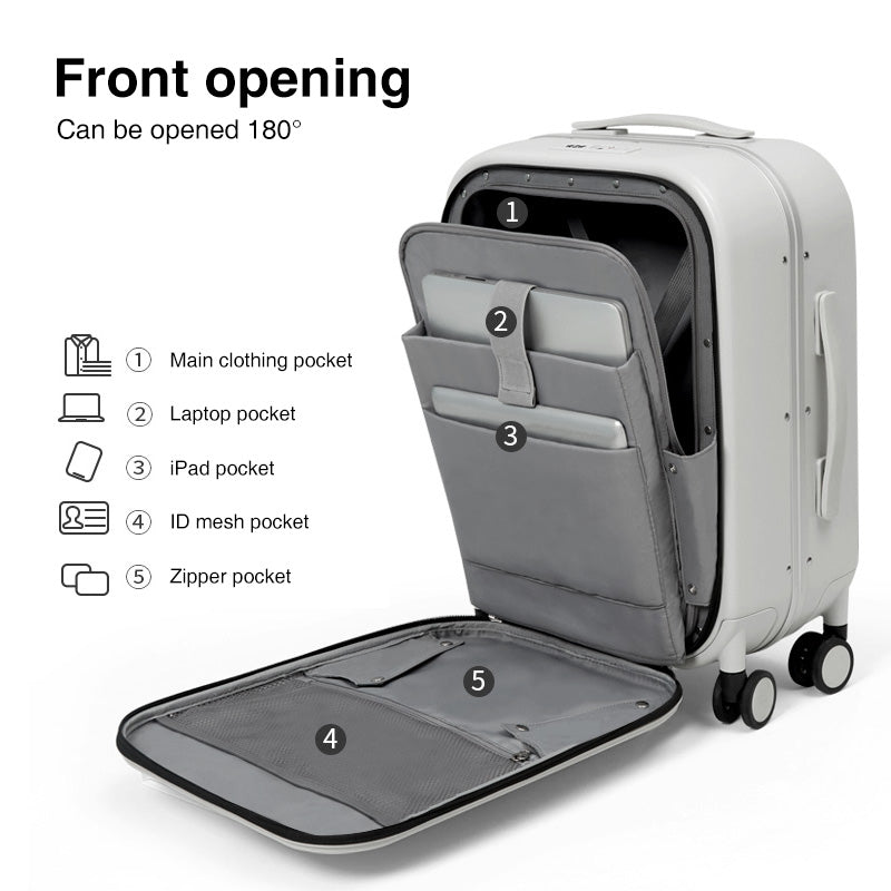 Easy Travel Elegant Business Multifunctional Carry-On Luggage