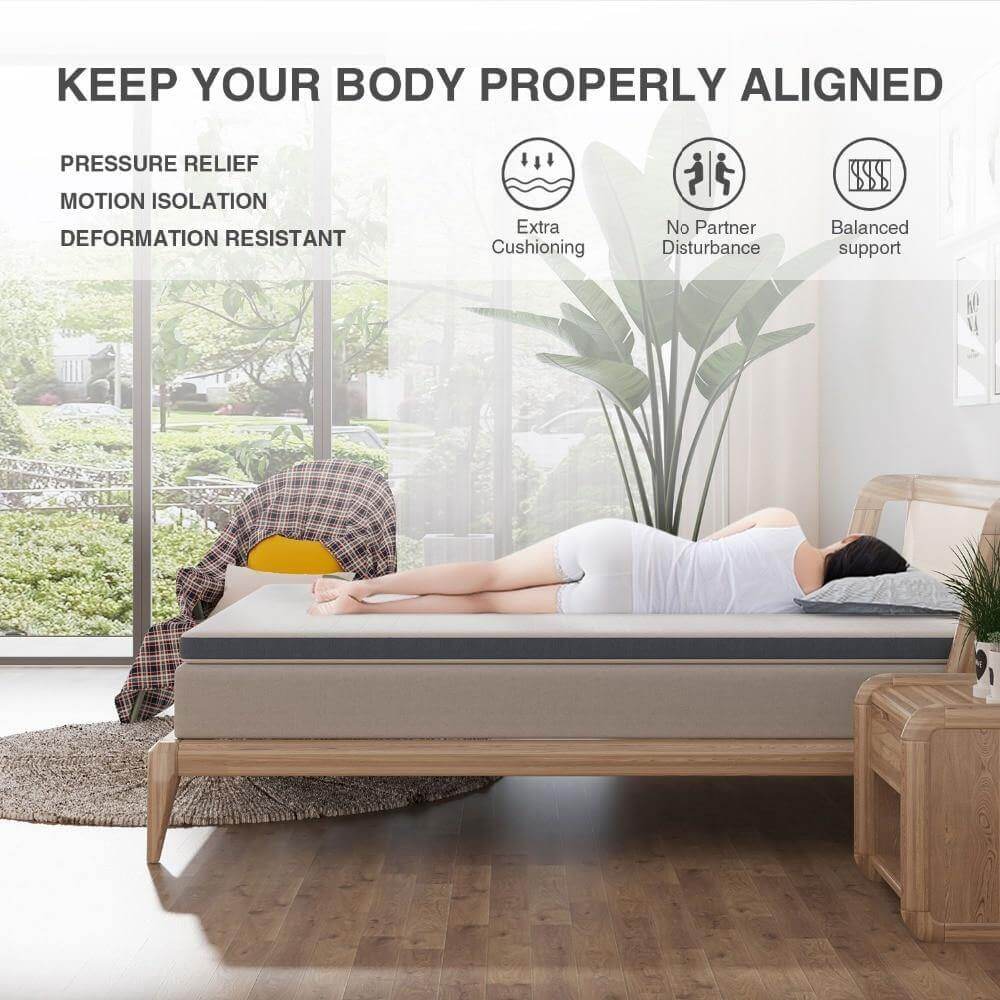 Ergonomic Pressure Relief Memory Foam Mattress