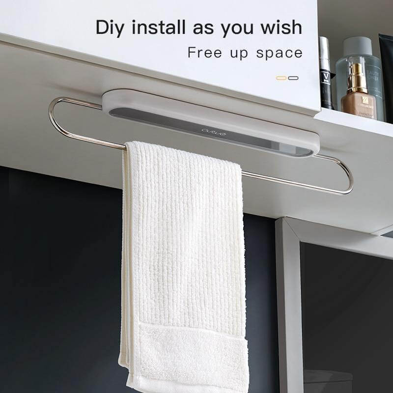 Stainless Steel Wall-Mounted Foldable Towel Hanger