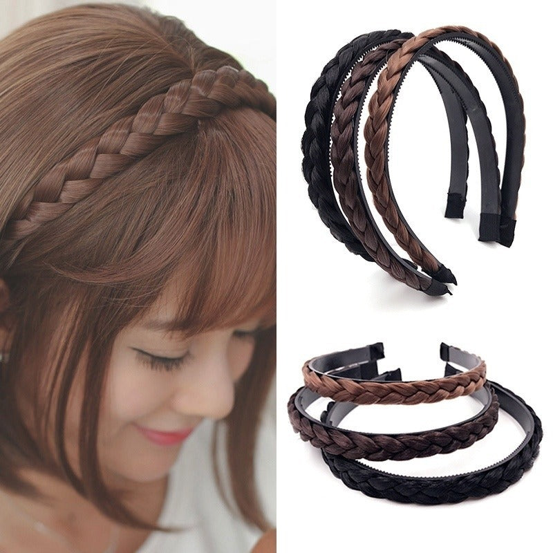 Non-Slip Synthetic Hair Adjustable Headband