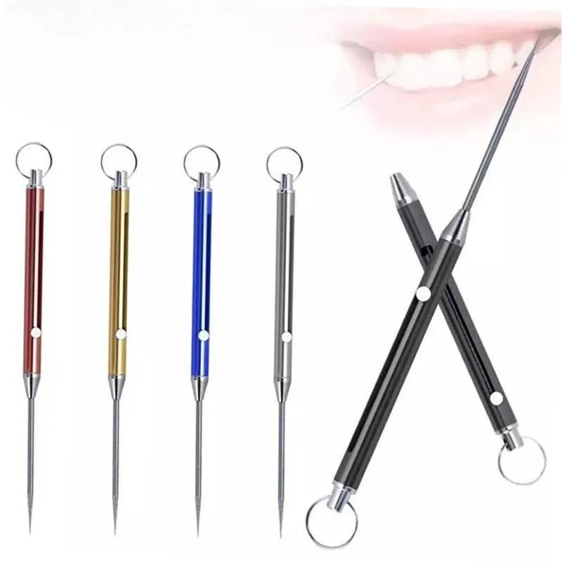 Titan Pick Telescopic Toothpick Keychain